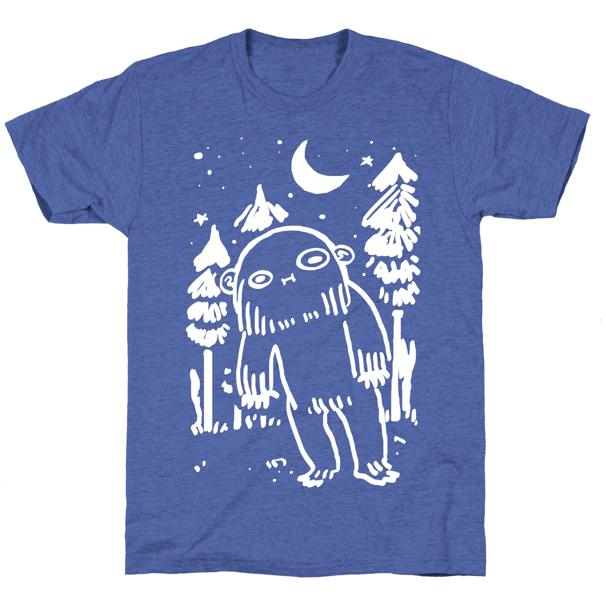 Yeti Spagetti Unisex Triblend Tee